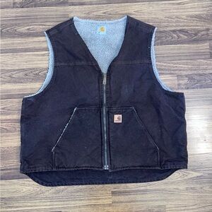 Carhartt fleece lined vest
